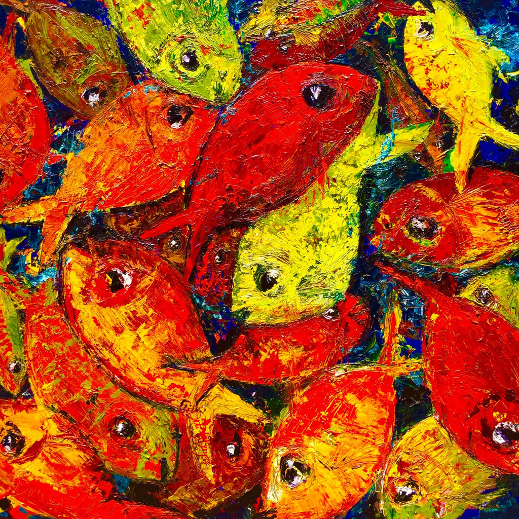 LOTS OF FISH - Scarf