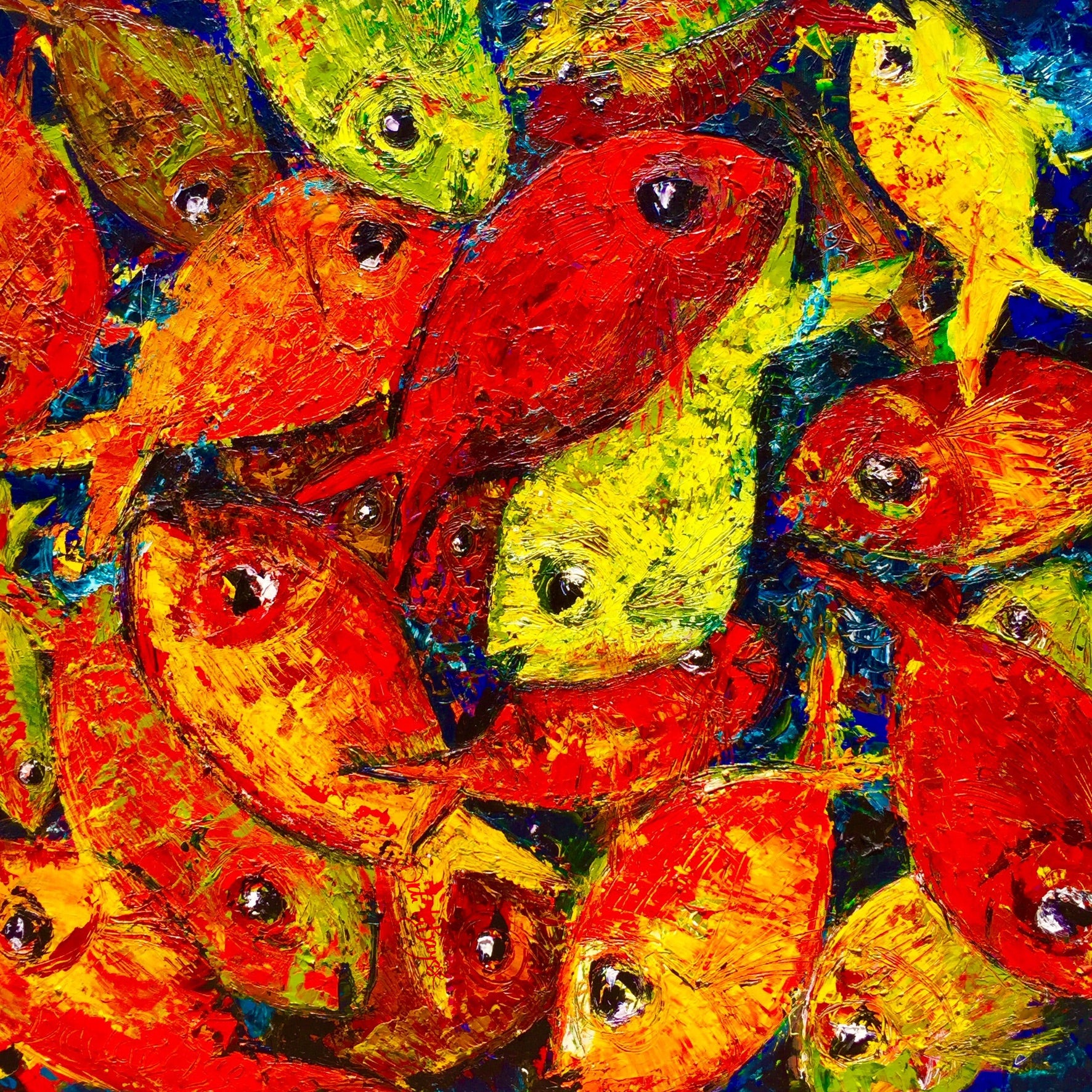 LOTS OF FISH - Scarf